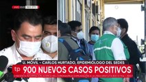 Santa Cruz reporta 900 casos de coronavirus este jueves