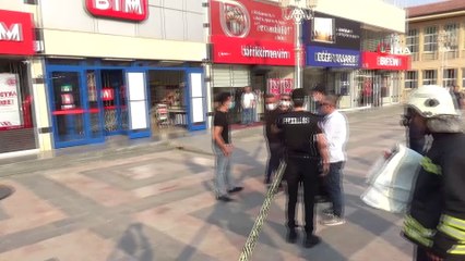 Firmadan ödemesini alamayınca kendini yakmaya kalkıştı