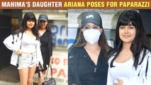 Mahima Chaudhry's Cute Daughter Ariana Poses For Photographers | Netizens React