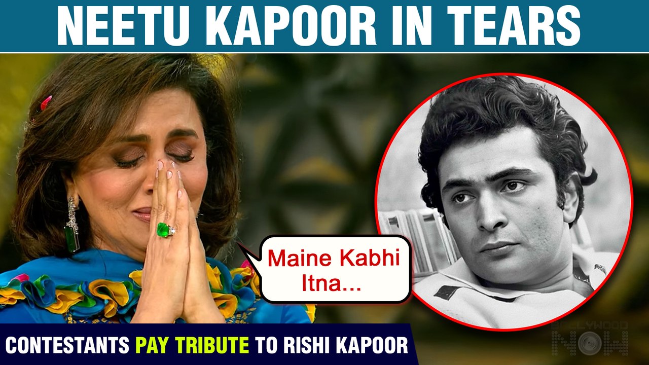 Neetu Kapoor Breaks Down Remembering Rishi Kapo...