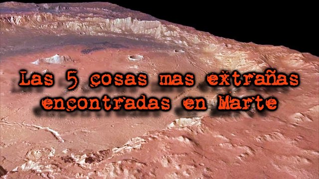Las 5 Cosas Más Misteriosas Encontradas en Marte Por Cámaras De La NASA