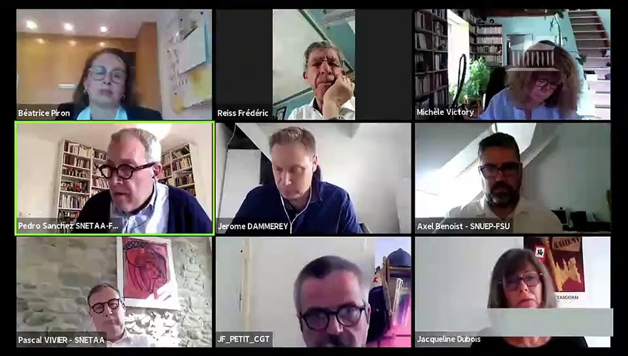 Cadre de l’enseignement hybride et à distance : Table ronde des syndicats de l’enseignement professionnel ; Table ronde des syndicats de l’enseignement supérieur - Jeudi 24 juin 2021