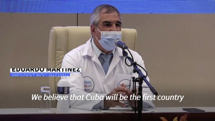 Cuba doctors say country will be first to fully inoculate with own vaccine