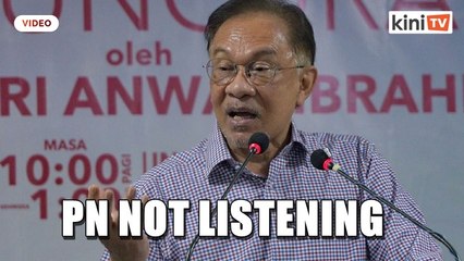 Anwar: MMA's letter to lawmakers concerning, shows government's weakness