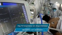 Sube cifra de hospitales sin camas en Valle de México