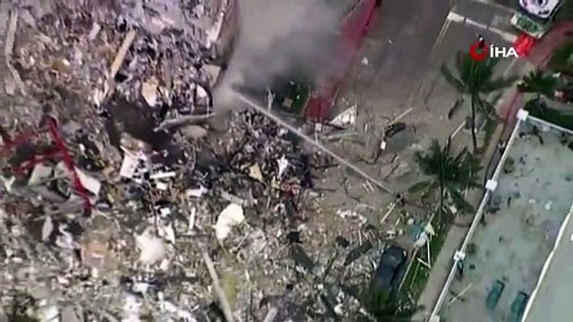 ABD’de 12 katlı binada çöktü! Yaklaşık 100 kişiden haber alınamıyor