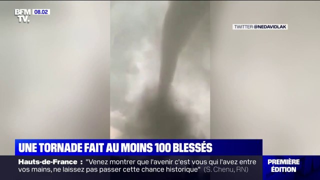 Les images effrayantes de la puissante tornade qui a balayé plusieurs villes de République tchèque