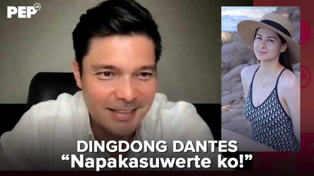 Dingdong Dantes on Marian Rivera: Napakasuwerte ko na siya ang napangasawa ko. | PEP