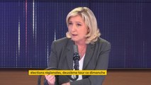 Discours sur l'abstention de Marine Le Pen : 