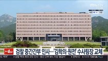 검찰 역대 최대 규모 인사…'김학의·월성원전' 수사팀장 교체
