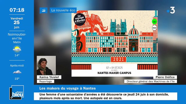 25/06/2021 - La matinale de France Bleu Loire Océan