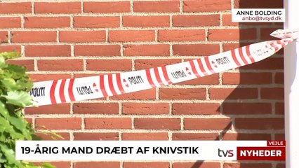 19-årig mand dræbt af knivstik | Volmersgade & Kalkbrænderivej | Vejle | 29-05-2021 | TV SYD @ TV2 Danmark