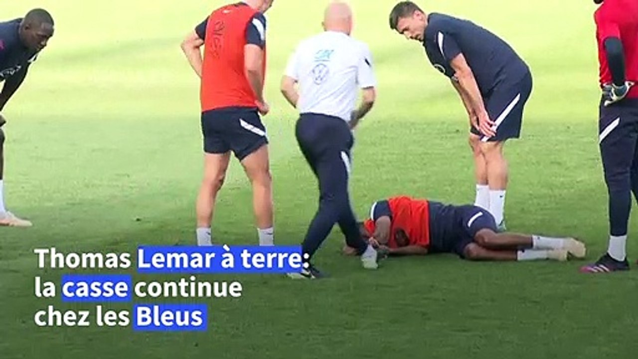 Euro: chez les Bleus, cascade de blessés avant les huitièmes