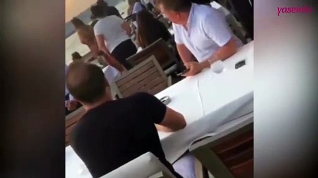 Yiğit Marcus Aral iş insanı Kerem Kamışlı'yı denize fırlattı!