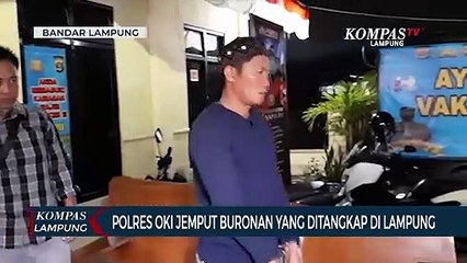 Polres OKI Jemput Buronan Pembunuh Ayah dan Anak yang Diringkus di Lampung