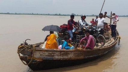 下载视频: Bihar: Rivers overflowing, flood like situation in Motihari