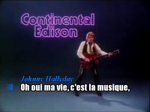 Johnny chante_La ballade de Johnny (Pub Continenral Edison 1981)karaoké