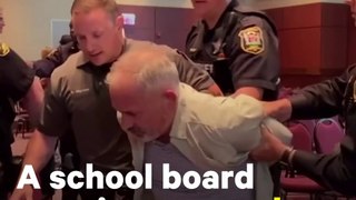 SCHOOL BOARD MEETING ABOUT TRANS RIGHTS AND CRITICAL RACE THEORY ENDS IN CHAOS