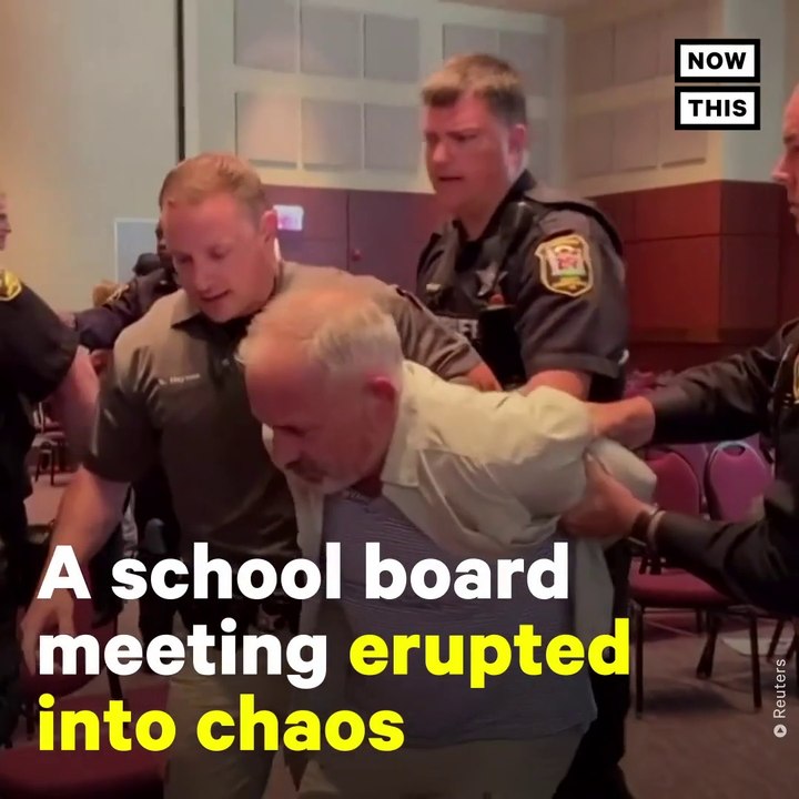 SCHOOL BOARD MEETING ABOUT TRANS RIGHTS AND CRITICAL RACE THEORY ENDS IN CHAOS