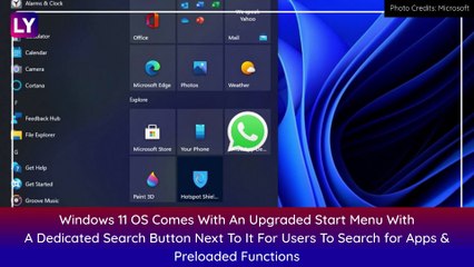 Microsoft Launches Windows 11 OS With Android Apps Integration, New Start Menu & More Features