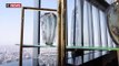 Découvrez l'hôtel le plus haut du monde qui a ouvert ses portes, au sommet de la Tour de Shanghai, qui culmine à 632 mètres dans la capitale économique chinoise