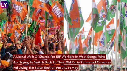 TMC 'Sanitises' BJP Workers Who Are Making A Comeback To Mamata Banerjee's Party