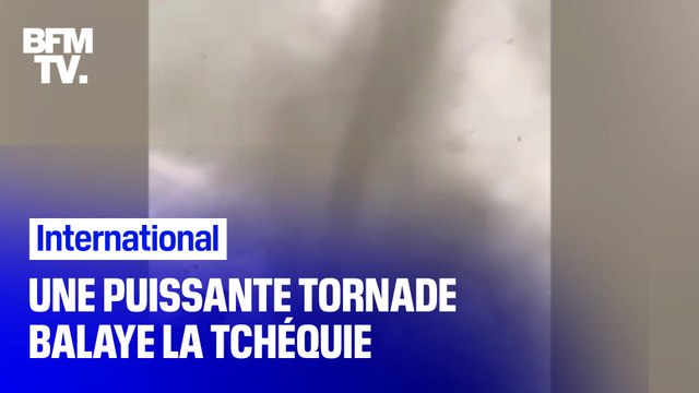 Une puissante tornade balaye la Tchéquie