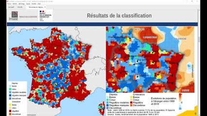 Échange sur OMPHALE et Présentation de l'étude sur la déprise démographique en Grand Est de l’INSEE