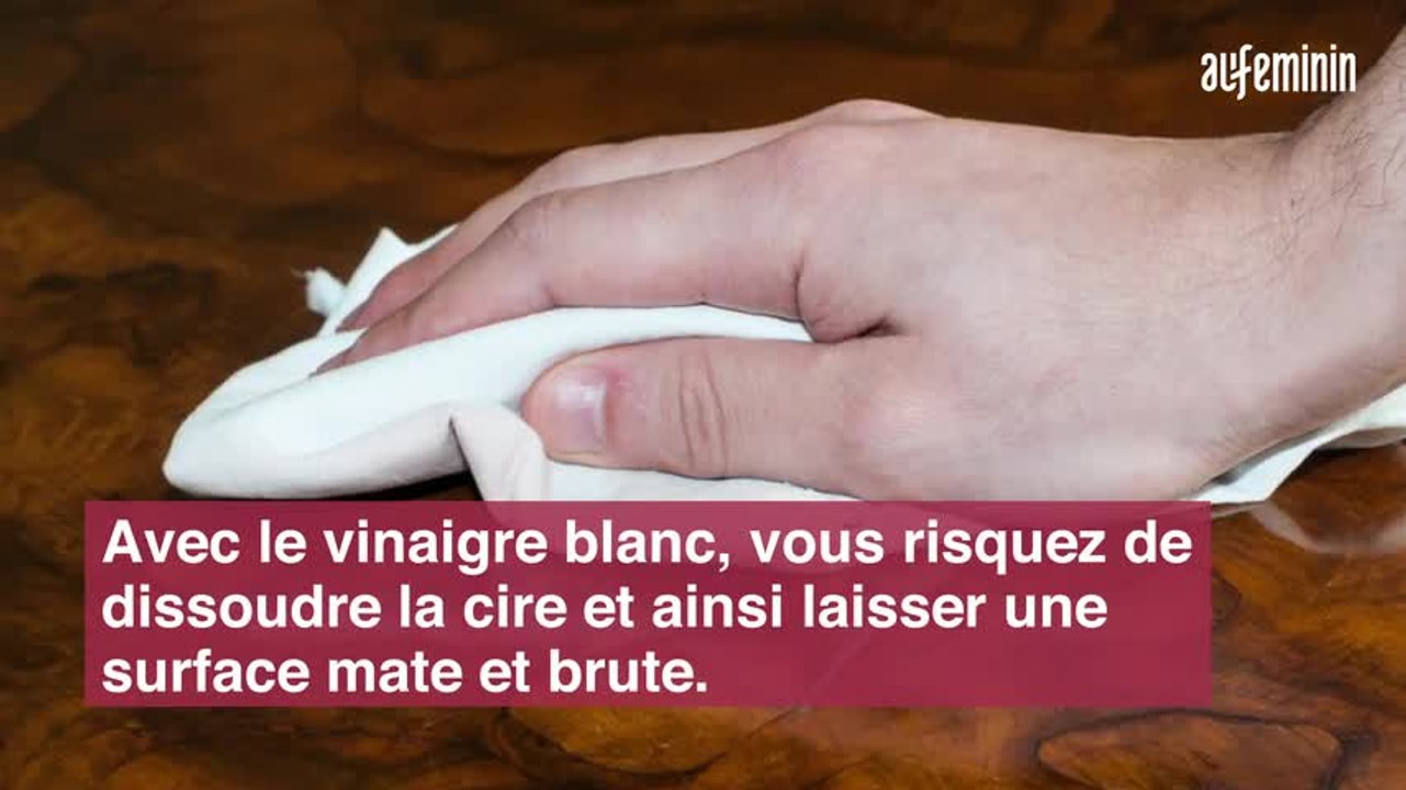 5 choses à ne surtout pas nettoyer au du vinaigre blanc