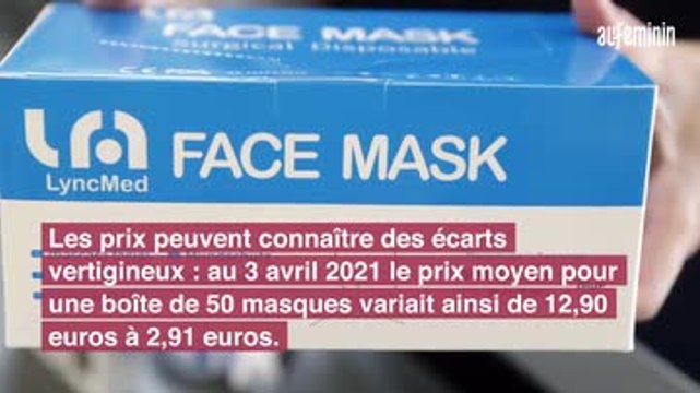 Masques : où trouver les moins chers