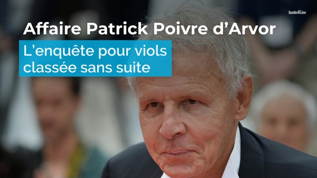 Affaire Patrick Poivre d’Arvor: l’enquête pour viols classée sans suite