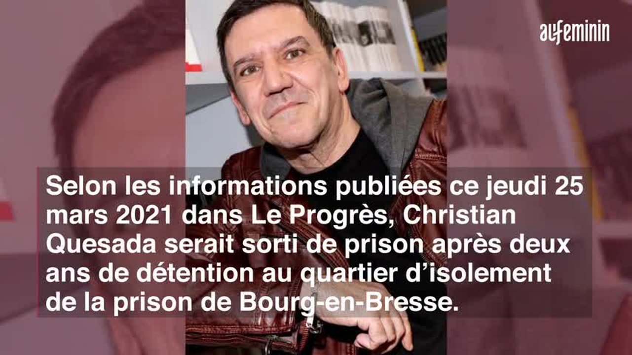 Christian Quesada : libéré après deux ans de prison