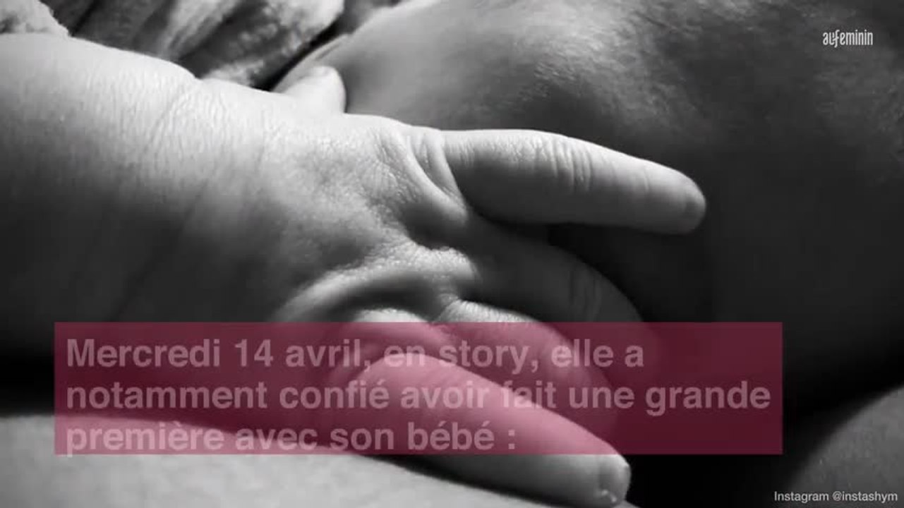 Shy’m maman :  une première avec son fils