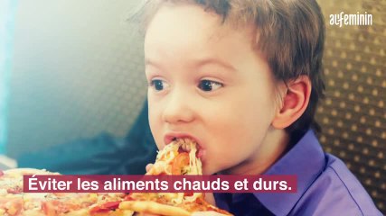 Mon enfant a un aphte, comment le soulager