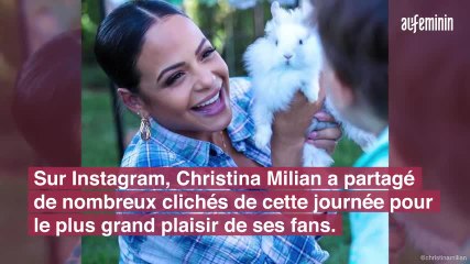 M Pokora : sa chasse aux oeufs avec son fils