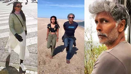 Milind Soman ने Ankita Konwar ने साथ मिलकर की ये हरकत, Video Viral ! | FilmiBeat