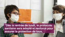 Covid : port du masque à l’école obligatoire dès 6 ans