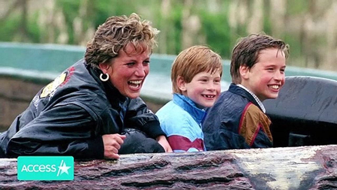 Princess Diana's Adventures With Prince Harry & Prince William