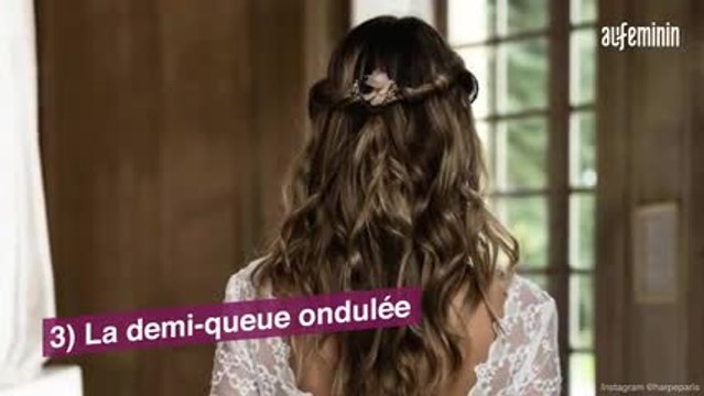 5 coiffures de mariage faciles à réaliser soi-même
