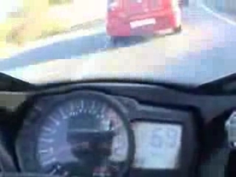 Accident moto Violent