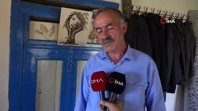 Hastalığına teşhis konulamayan engelli genç kız sanatıyla hayata tutundu