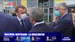 Emmanuel Macron félicite Xavier Bertrand pour sa réélection à la tête des Hauts-de-France