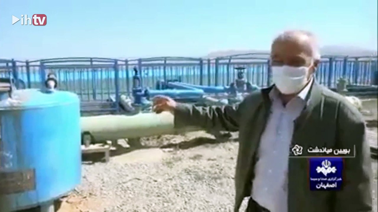 بزرگترین طرح آبیاری بارانی در روستای زرنه- توسط جانی نظریان