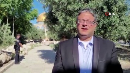- İsrail Knesset üyesi Gvir'den, Mescid-i Aksa'ya çirkin baskın- Gvir: 'Talebimiz tam egemenlik'