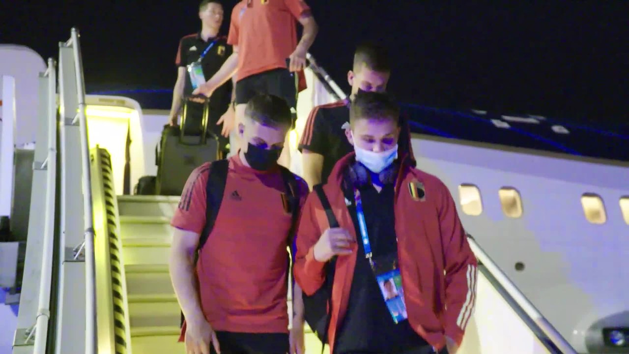 Euro 2020 : les Diables de retour en Belgique après leur victoire face au Portugal (images RBFA)
