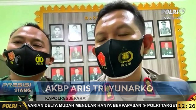 LIVE Dialog Kapolres Jepara, Vaksinasi Massal