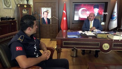 Kızılırmak’ta sürüklenen şahsı kurtaran itfaiye çavuşu o anları anlattı