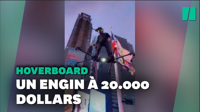 Ce n’est pas le Bouffon vert qui vole au dessus de Times Square