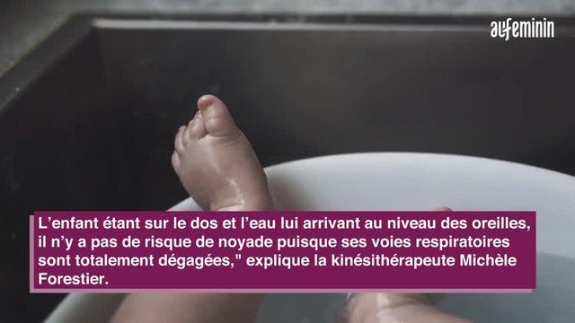Comment pratiquer le bain libre de bébé