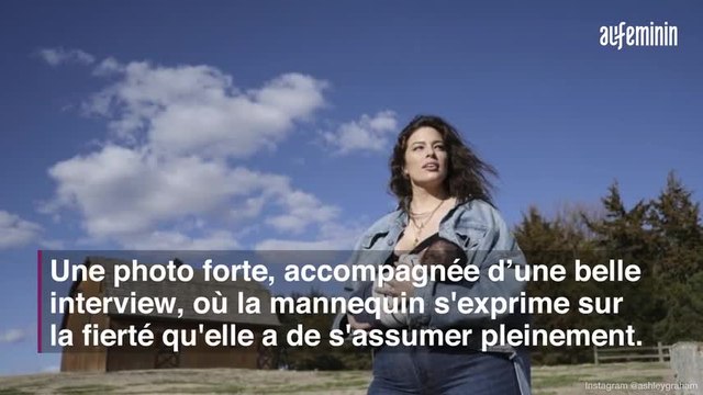 Ashley Graham pose nue pour sensibiliser à...